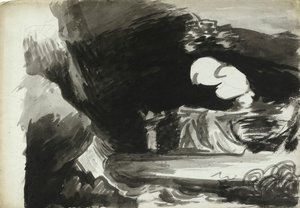Un raduno di streghe da George Romney